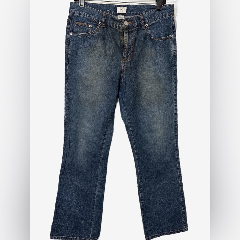 Calvin Klein Jeans Blue Denim Boot Cut  Size 10